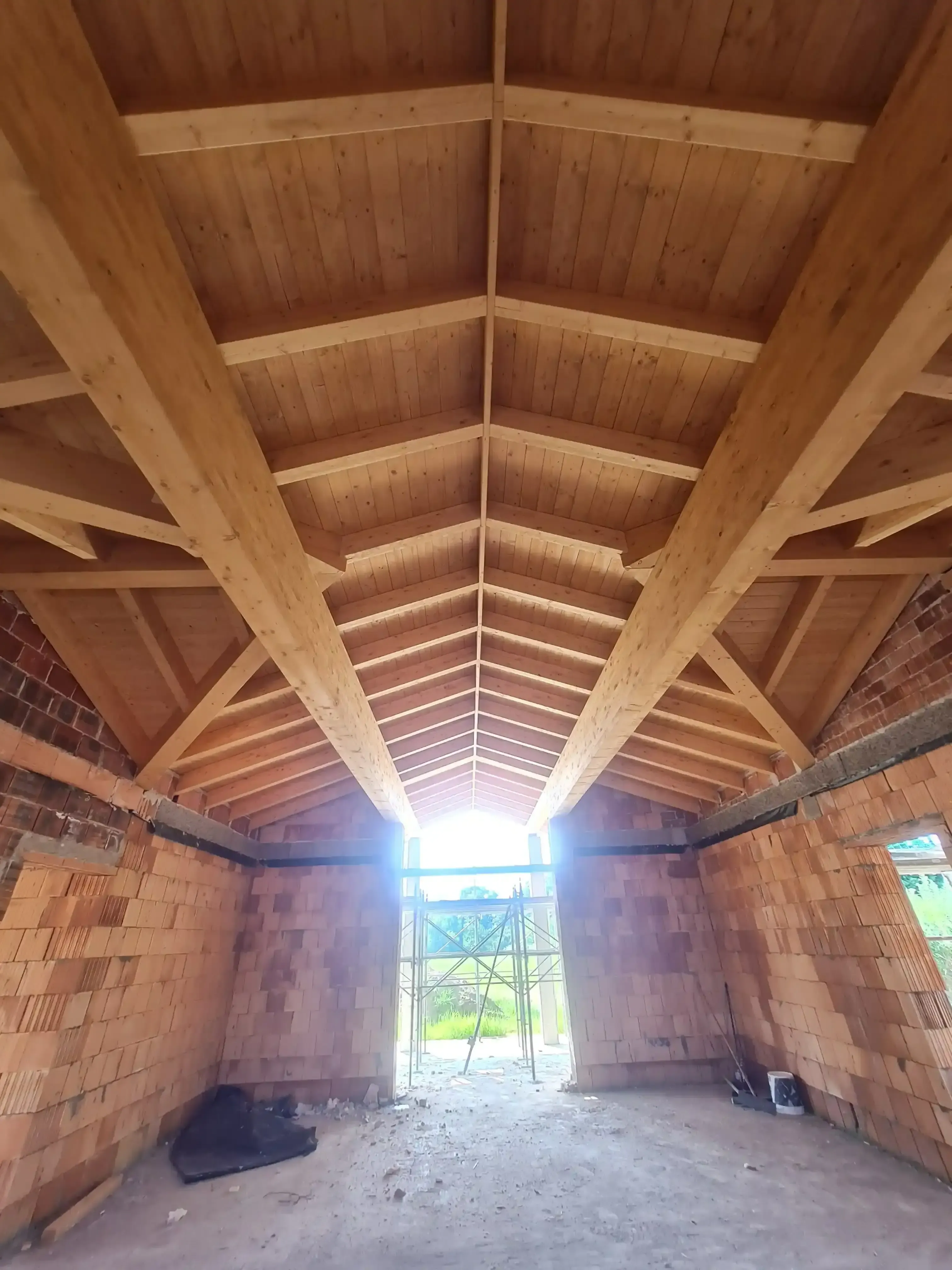 Tetti in legno VCO - Case e strutture costruite da EDIL.TEK